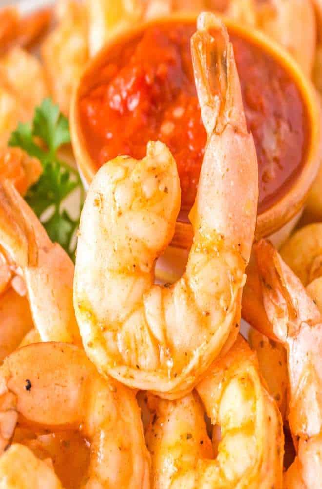 Easy Butter Smoked Shrimp