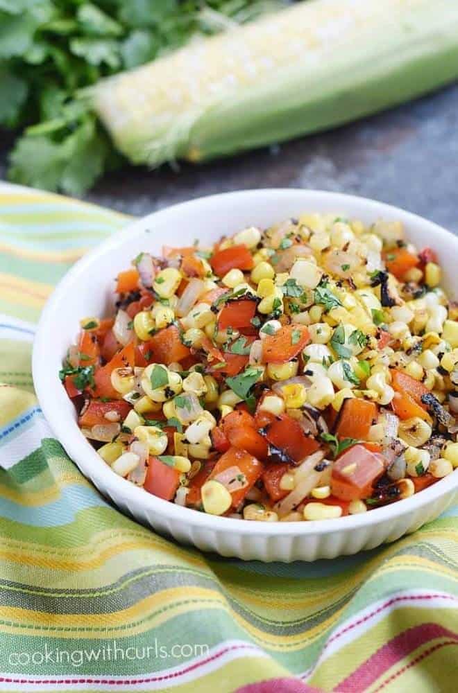 Grilled Corn Relish