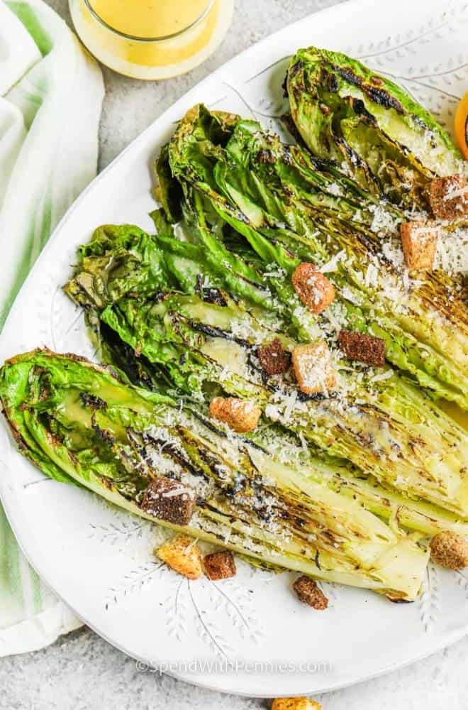 Grilled Romaine