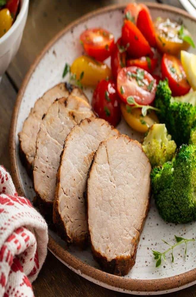 Juicy Grilled Pork Tenderloin