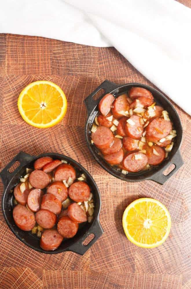 Orange Marmalade & Bourbon Smoked Sausage