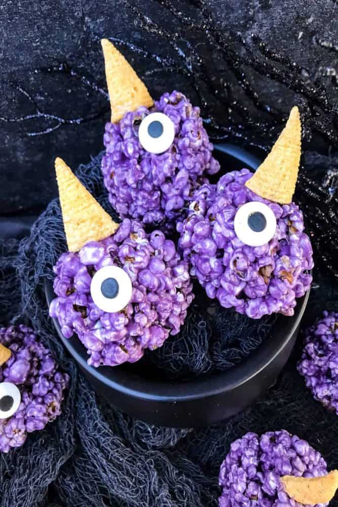 People Eater Halloween Popcorn Balls