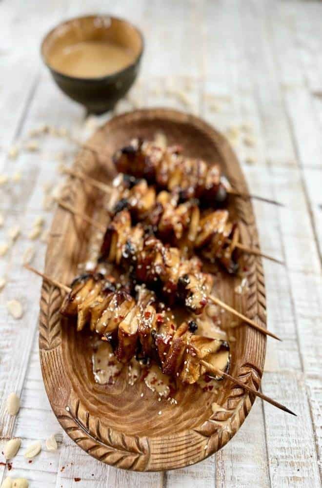 Simple Vegan Skewers