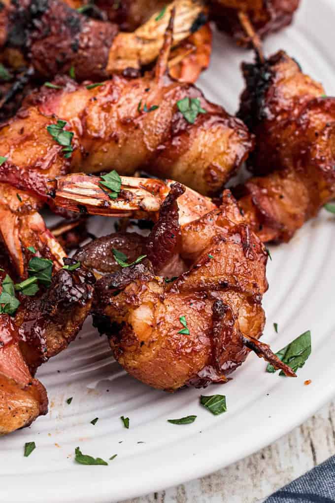 Smoked Bacon Wrapped Shrimp