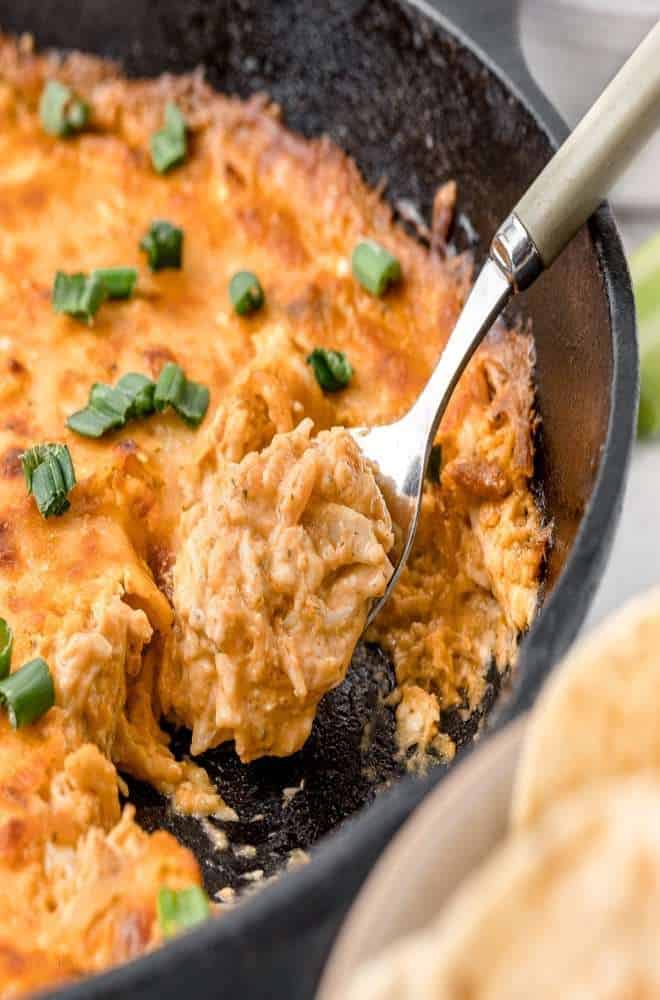 Smoked Buffalo Chicken Dip