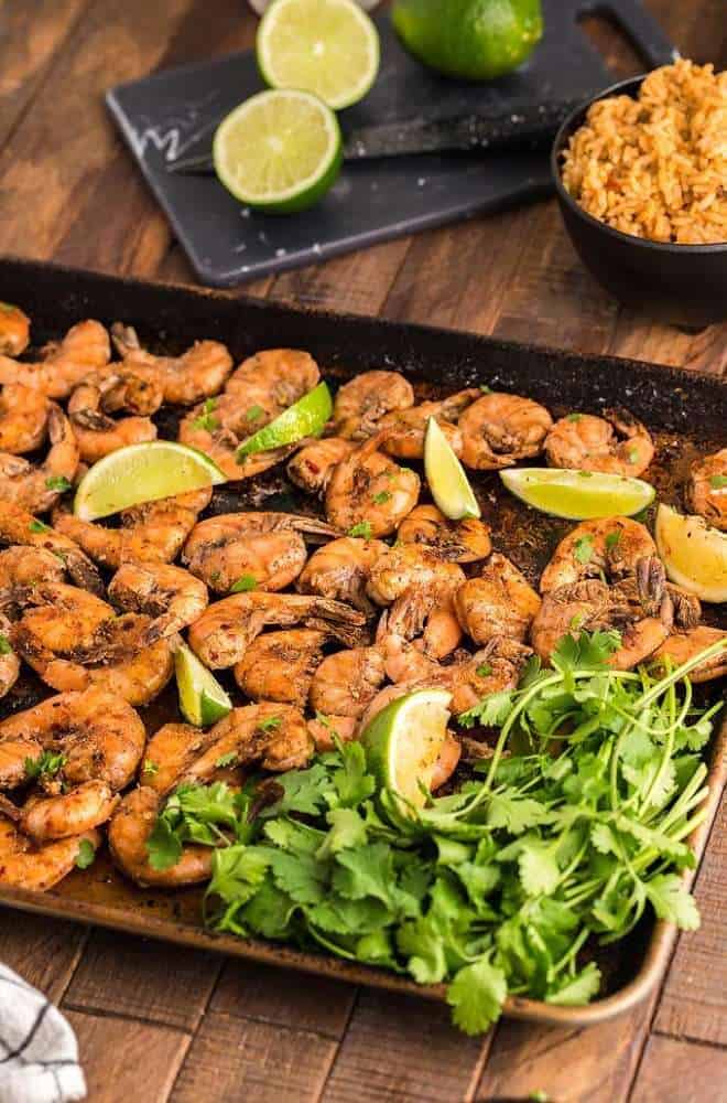 Smoked Caribbean Jerk Spiced Shrimp