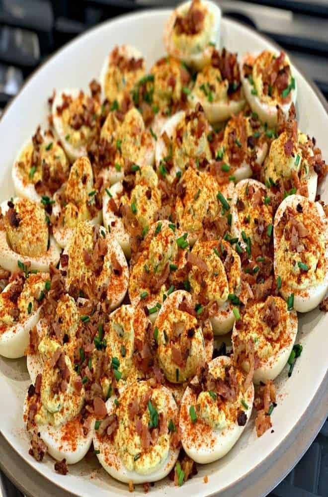 Smoked Deviled Eggs