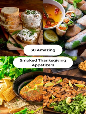 Smoked Thanksgiving Appetizers