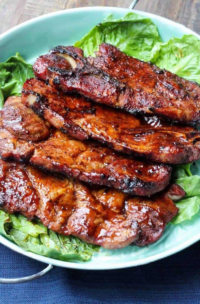 The Best Barbecued Pork Steaks