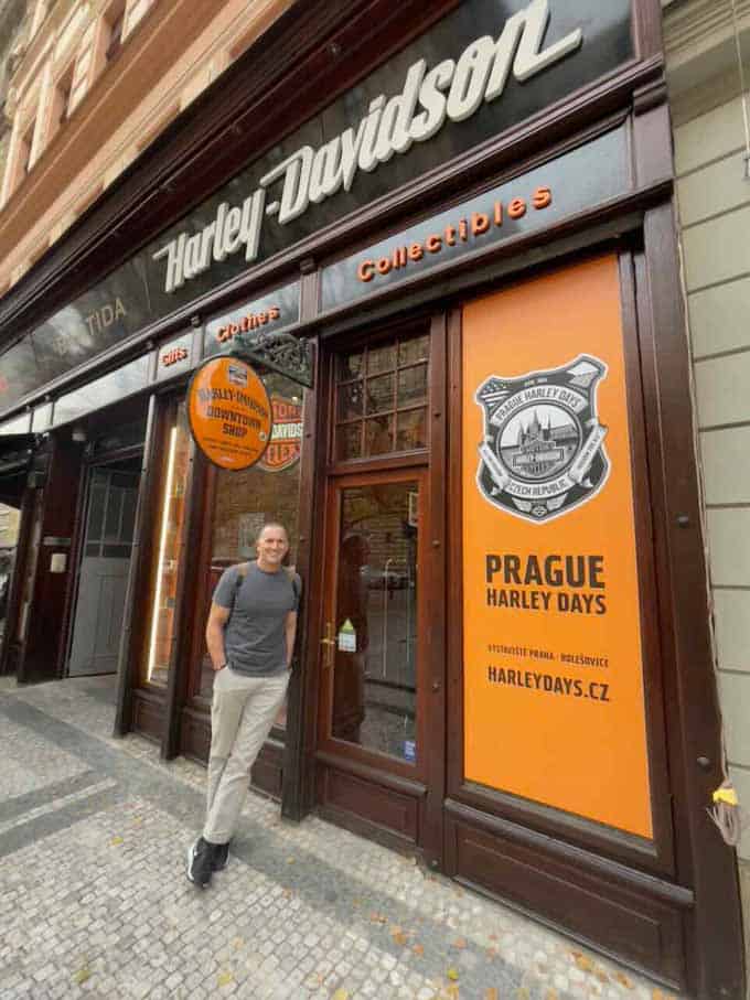 Harley Store in Prague