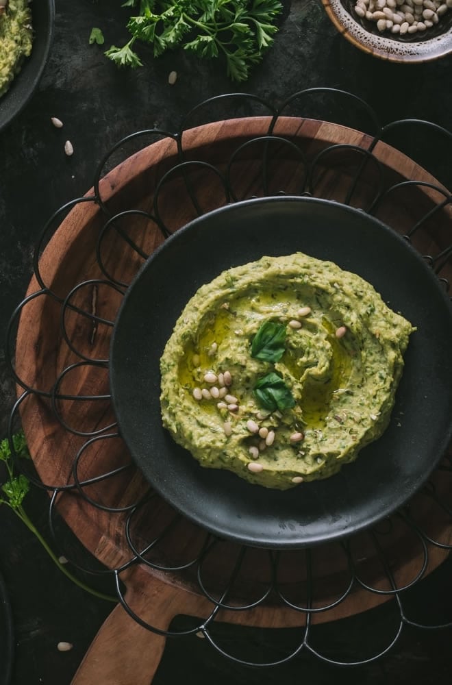 Easy Green Goddess Hummus Recipe