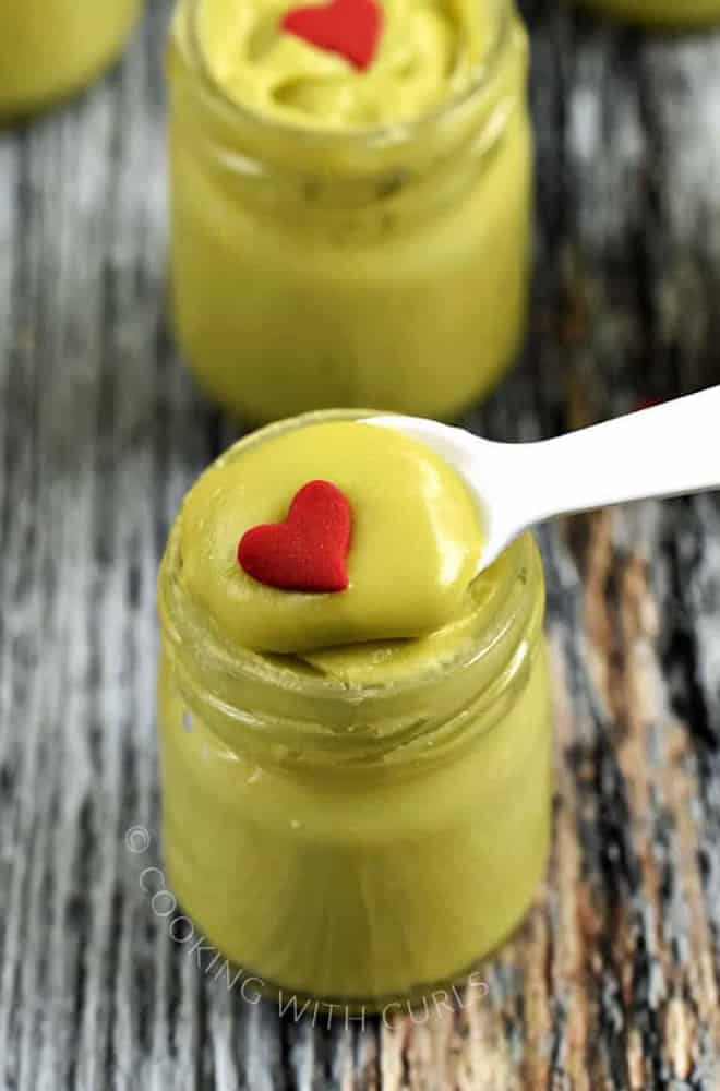 Grinch Fudge in a Jar Recipe