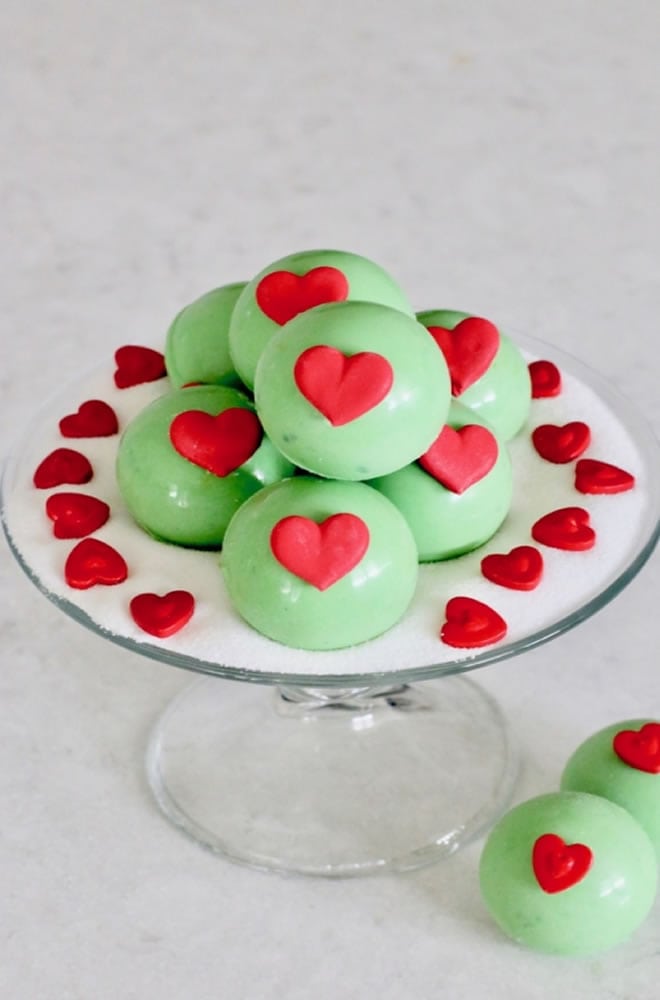 Grinch Hot Chocolate Bombs