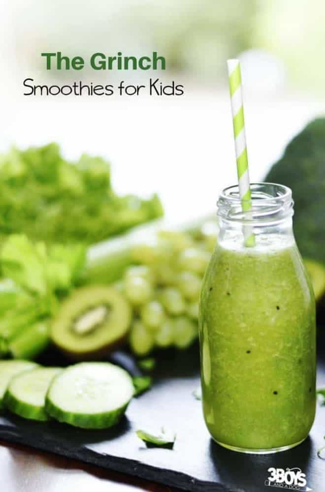 The Grinch Smoothie Recipe for Kids