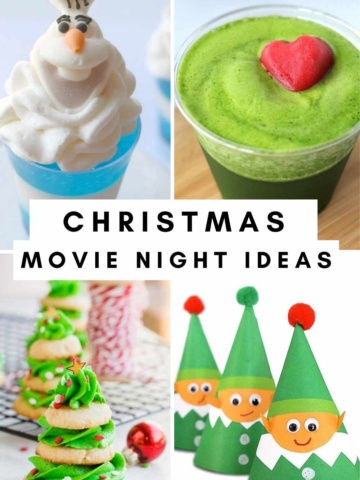 CHRISTMAS MOVIE NIGHT IDEAS