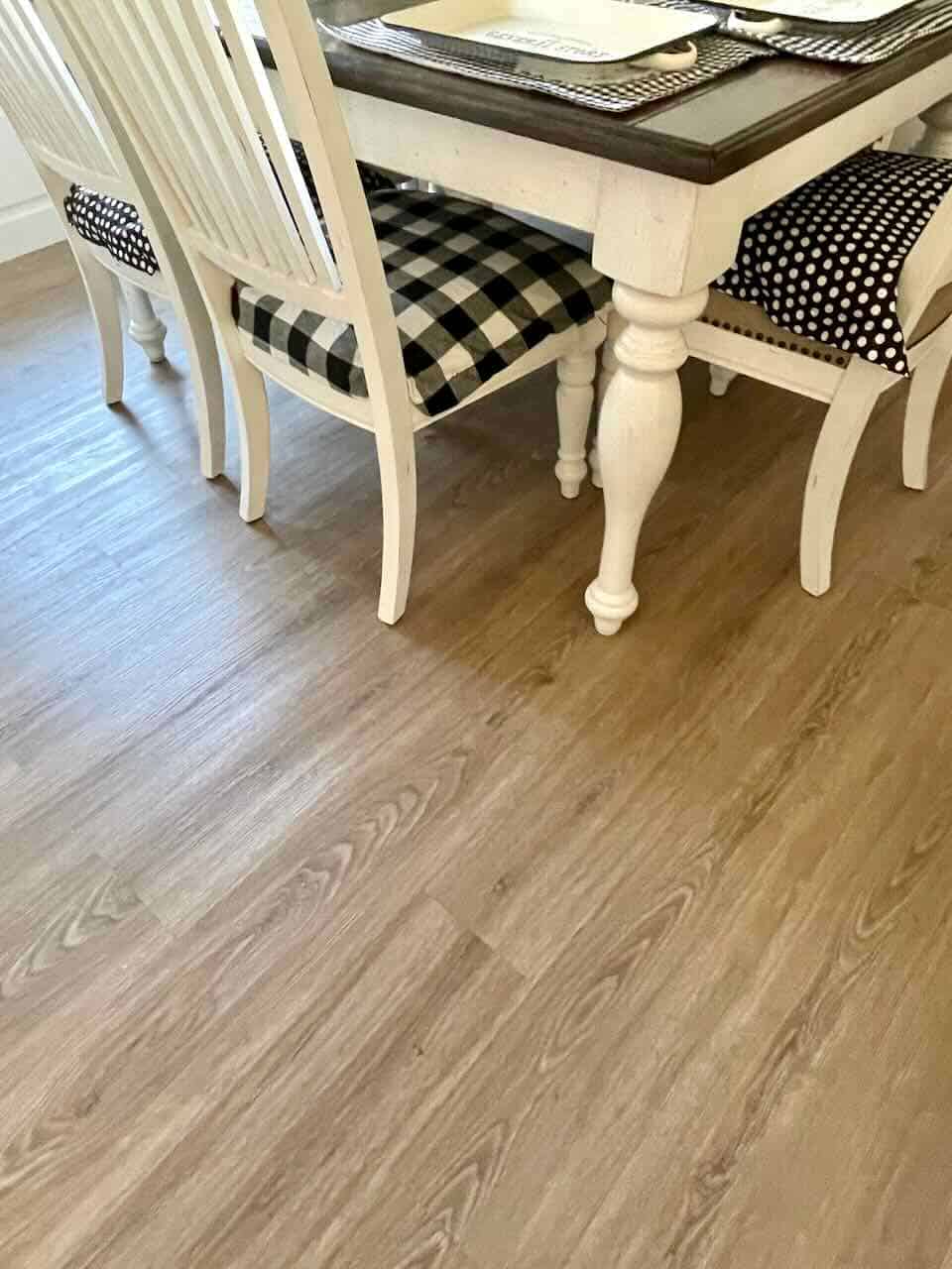 luxury flooring dining