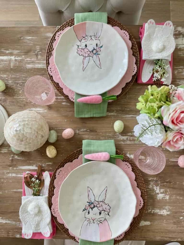 Easter place setting - tips and ideas
