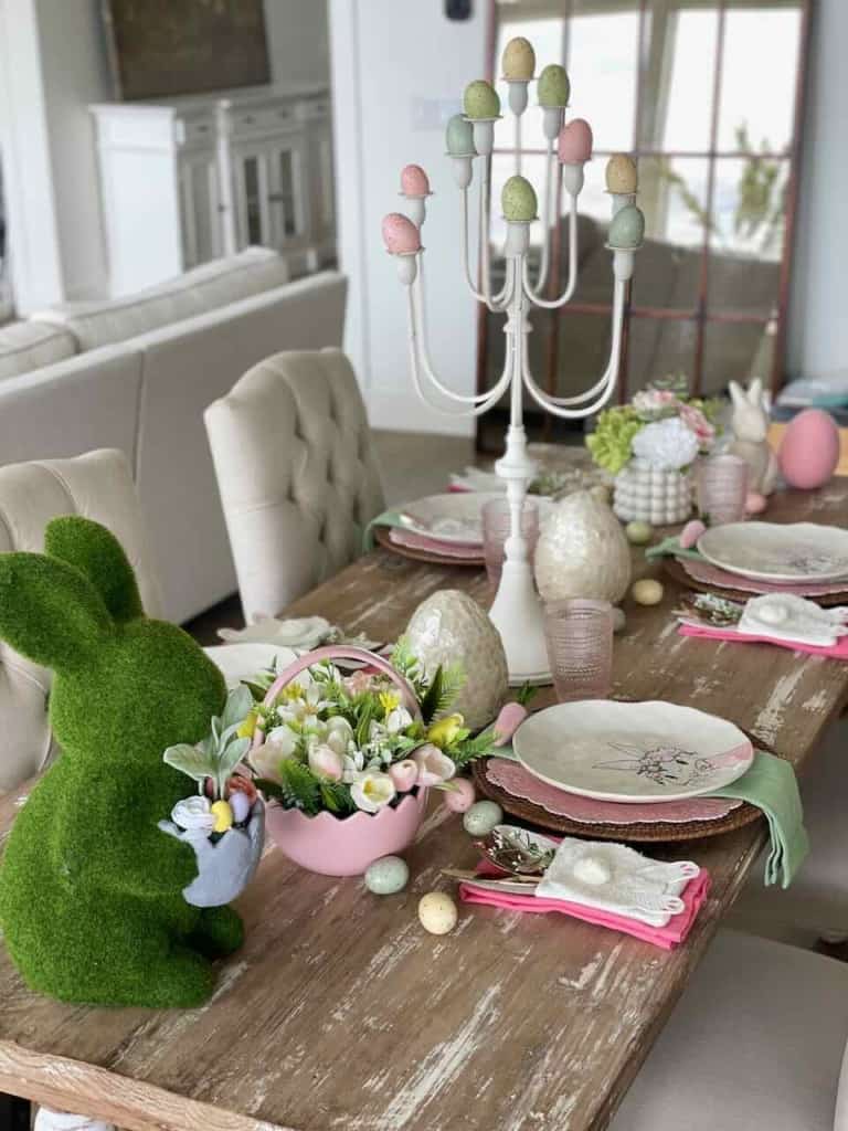 Setting an Easter Table. DIY tips!