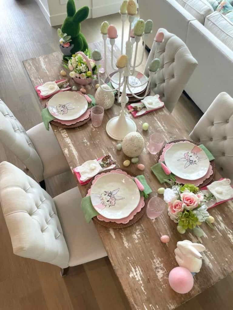 Setting an Easter Table. DIY tips!