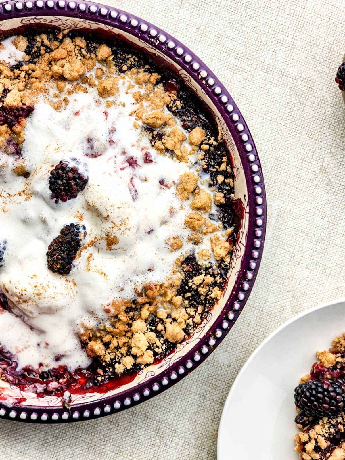 Blackberry Crumble Recipe