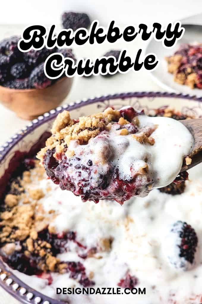 Blackberry Crumble Recipe