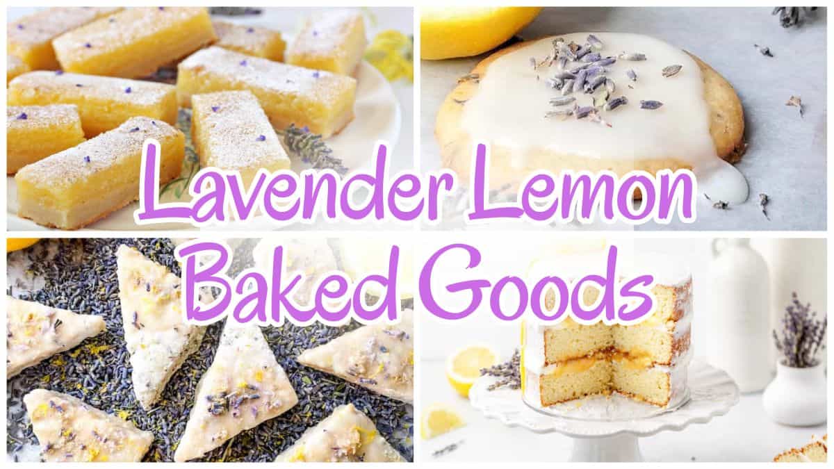 Lavender Lemon Baked Goods