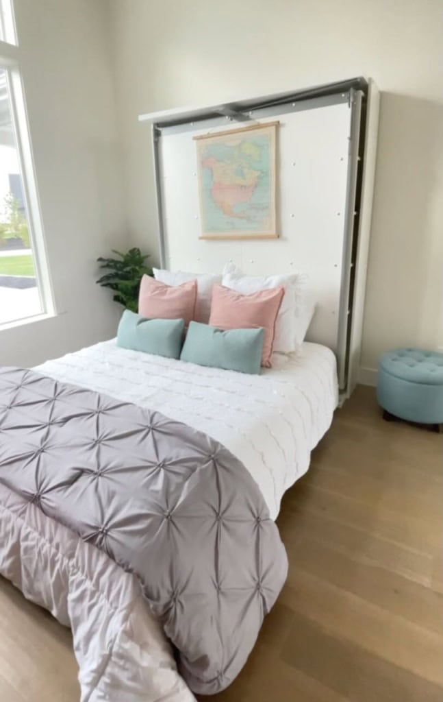 Revolving Murphy Bed Bookcase