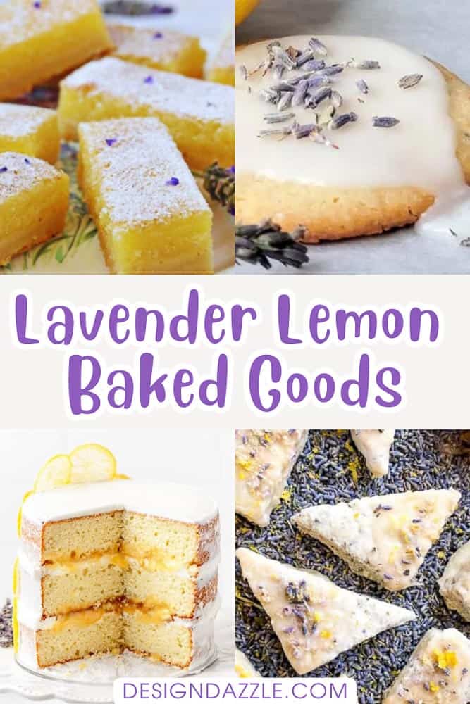 Lemon Lavender Desserts