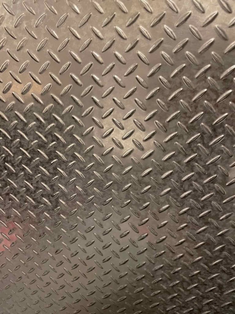 Diamond Plate Man Bathroom