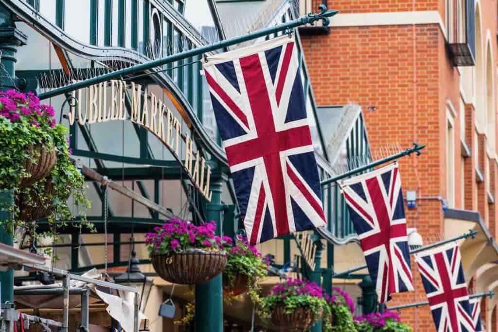 London, United Kingdom May 12 2018: Covent Garden Market one of the most well known market and the most poppular tourist spot in London