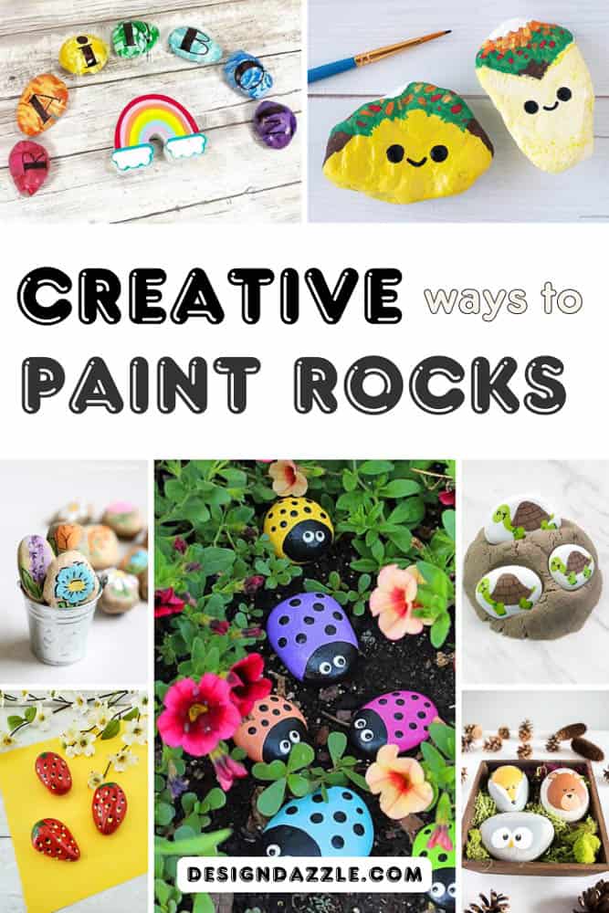 Painting Rocks: Creative ideas and tips for crafting fun.