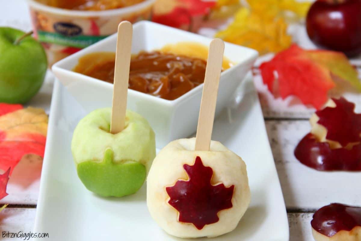 carved apples