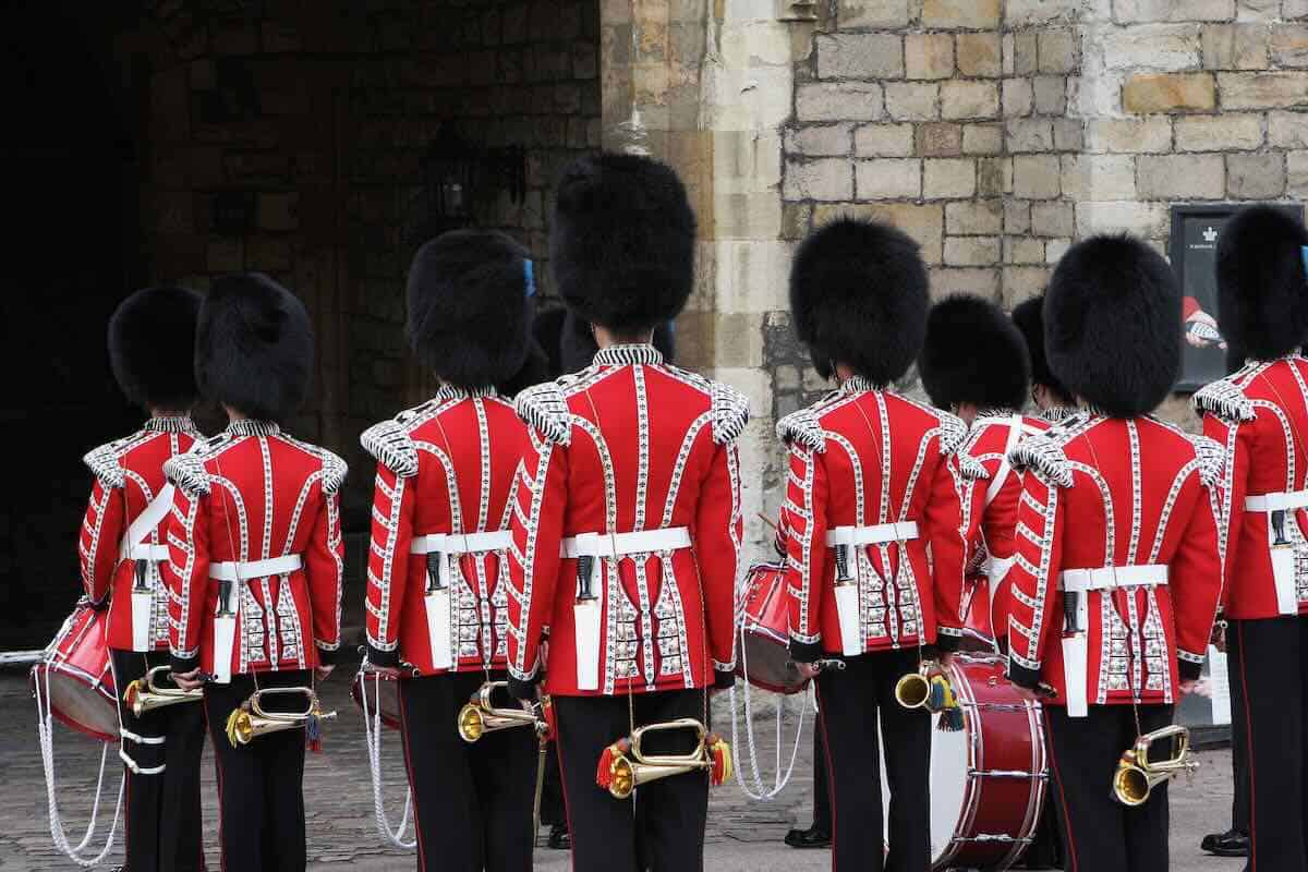 changing of hte guard