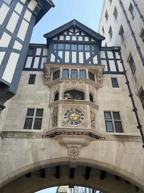 Retail area of London