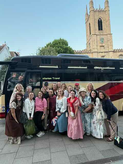 Our private coach for England